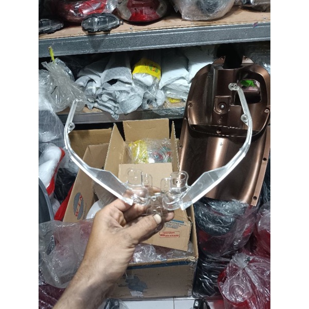 Mika alis reflektor lampu depan bagian kanan kiri vario k59a led old 2015-2017 original copotan