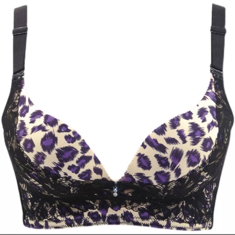 Bra Seamless (K-L20) Pakaian dalam wanita super premium motif leopard / macan