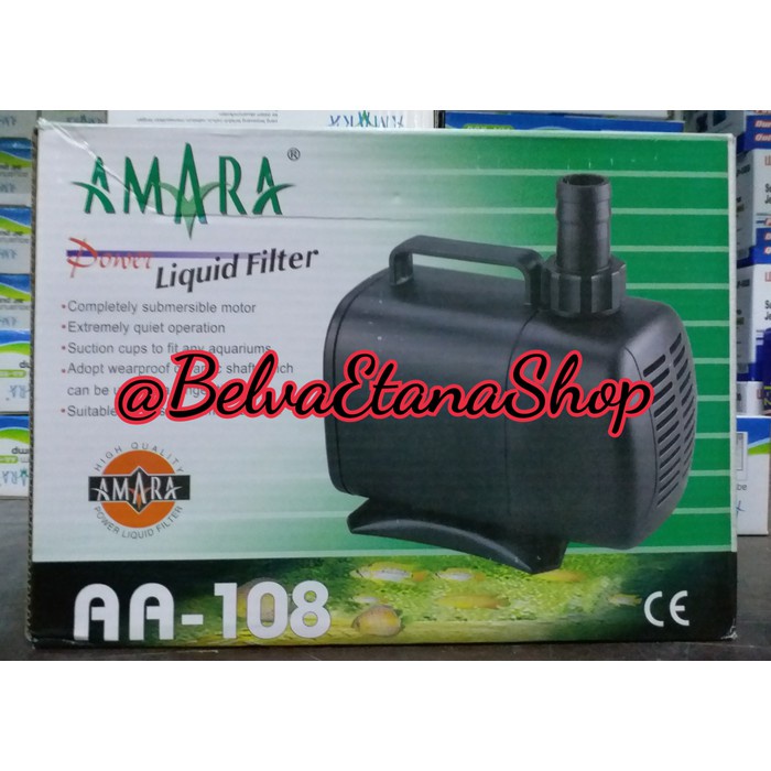 AMARA AA 108 AMARA AA-108 POMPA CELUP AQUARIUM KOLAM POMPA HIDROPONIK