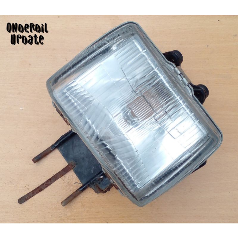 Headlamp lampu depan motor Honda Gl Pro Set Breket Original