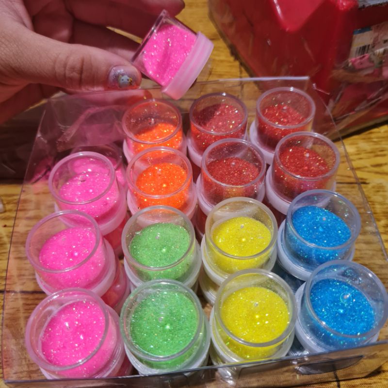 

glitter tempel prakarya art and craft