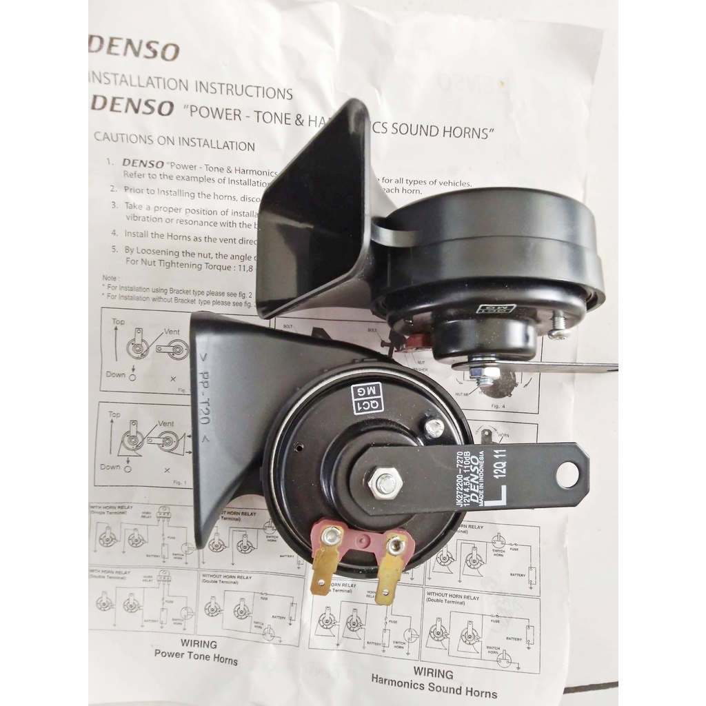 KLAKSON KEONG STEREO/ DOUBLE 12 VOLT DENSO