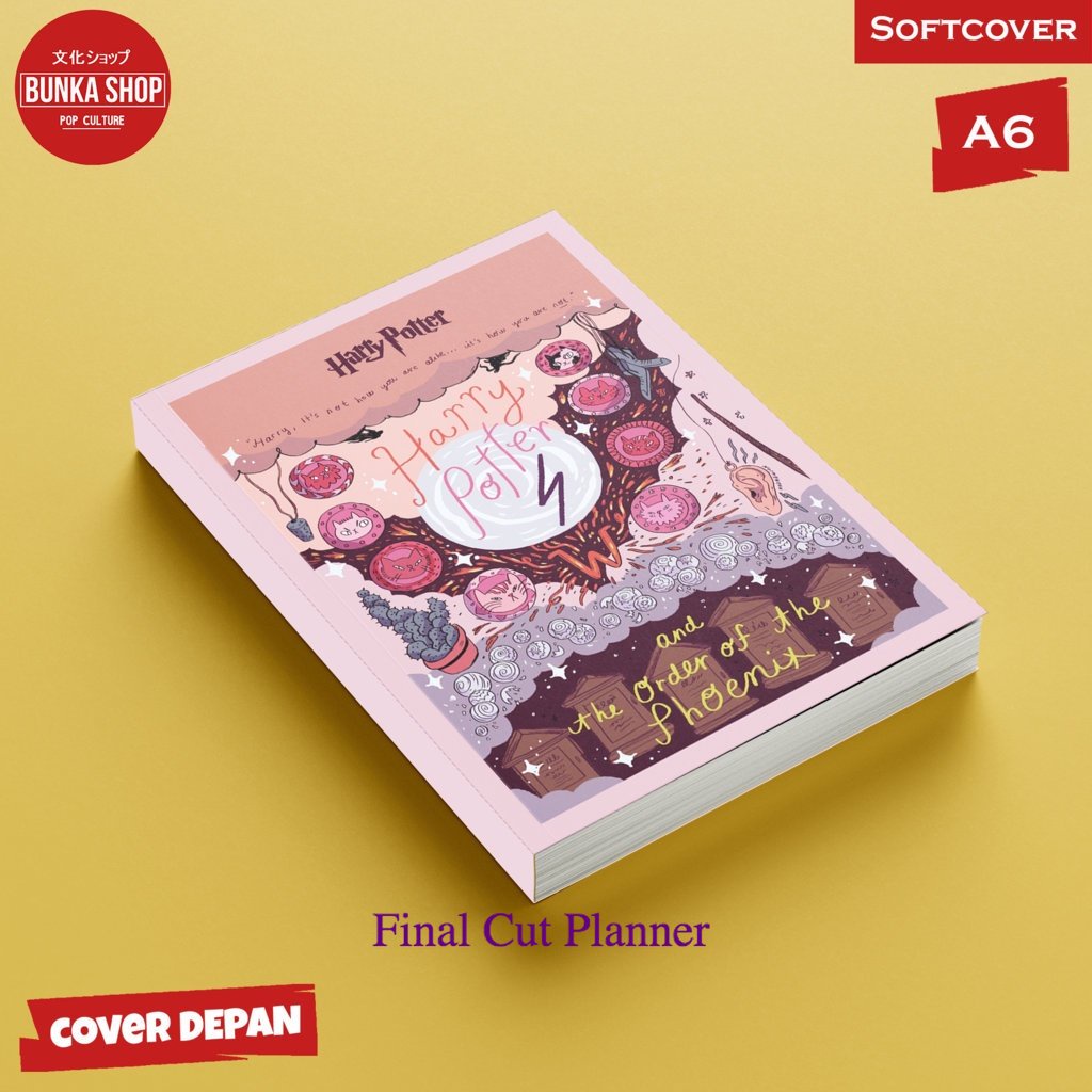 

Pocket Note Harry Potters And the order of phoenix Softcover A 6 Buku Tulis Catatan Notes Agenda Planner Jurnal