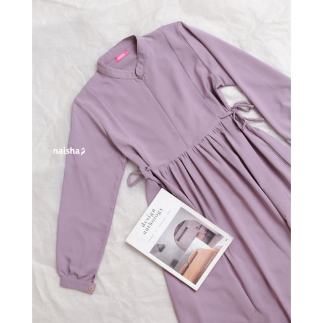BIG RAMADHAN SALE | NAISHA OFFICIAL - sofia dress by naisha / dress premium / dress / dress halus adem / dress simple | dress tali | dress terlaris gamis terlaris | dress hitam dress kondangan gamis sofia naisha | gamis lebaran | baju lebaran idul fitri