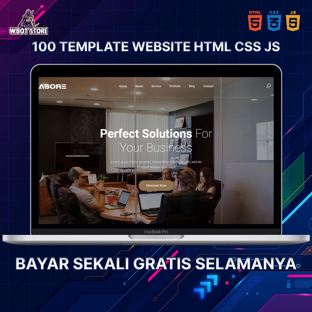 Jual 100+ Template Landing Page Premium (HTML, CSS, & JS) | Shopee ...