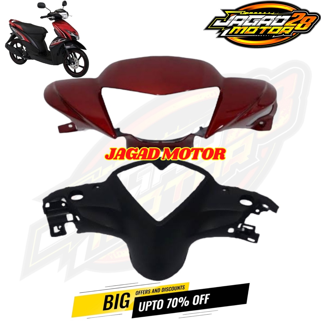 Batok Depan Belakang Yamaha Mio GT Merah / Kepala Depan Belakang Yamaha Mio GT Merah / Batok Kepala Depan Belakang Yamaha Mio GT Merah / Batok Lampu Depan Belakang Yamaha Mio GT Merah