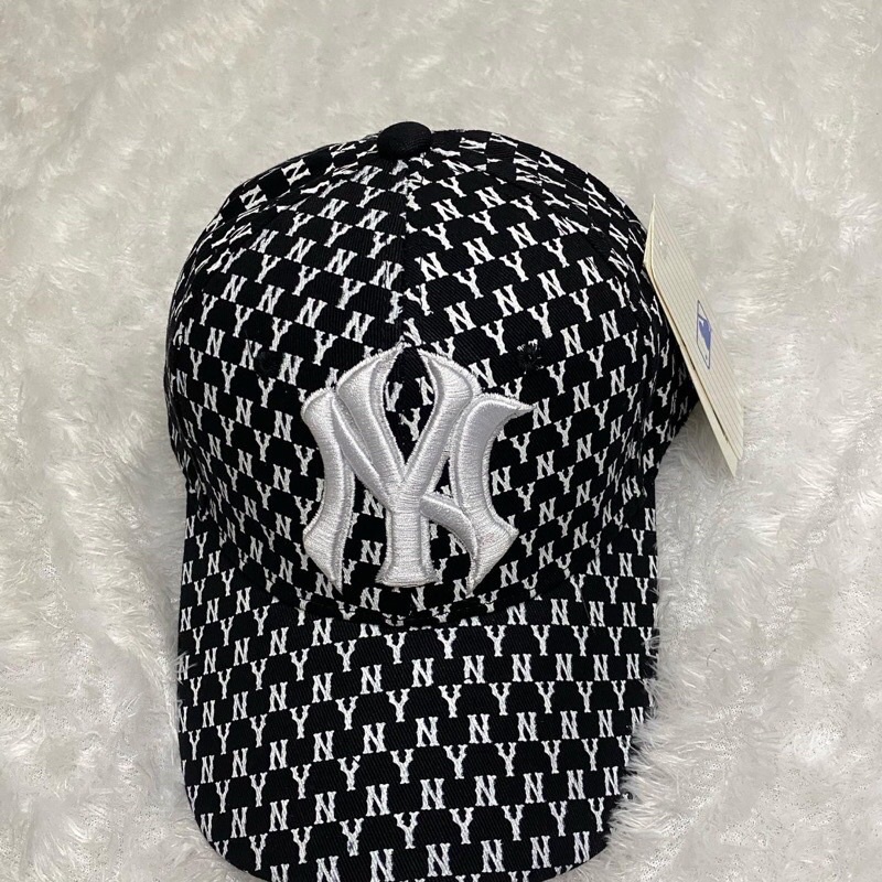 Topi Baseball Cap MLB / NY black white H-003