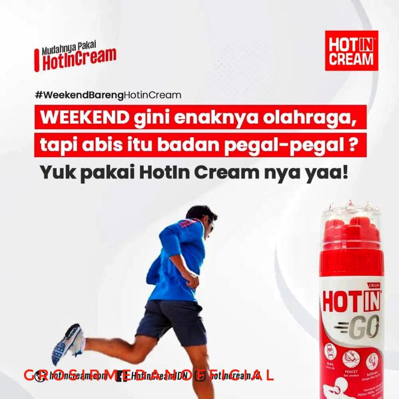 HOTIN GO AKUPUNTUR 100 G - HOT IN MERINGANKAN PEGAL-PEGAL, NYERI SENDI, NYERI OTOT, MASUK ANGIN, PERUT KEMBUNG, DAN SAKIT KEPALA