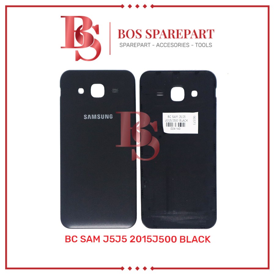 TUTUP BELAKANG SAMSUNG GALAXY J5 / J5 2015 / J500 BLACK / BACK DOOR / BACK COVER