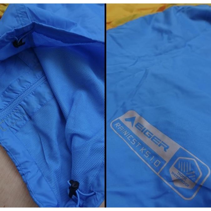 Baru Jas Hujan Eiger Anak Rainiest Kids 1.0 Raincoat - Original