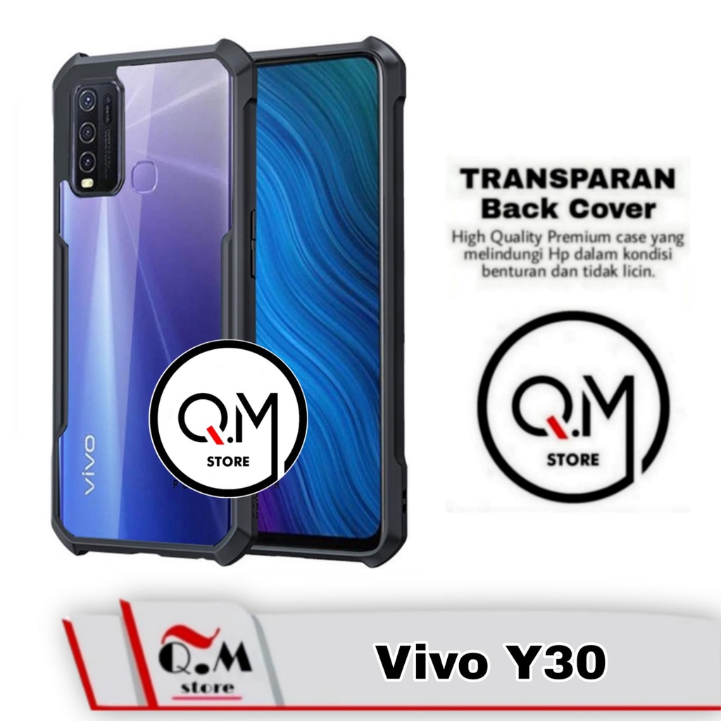 Case Vivo Y30 Airbag Shockproof Transparent