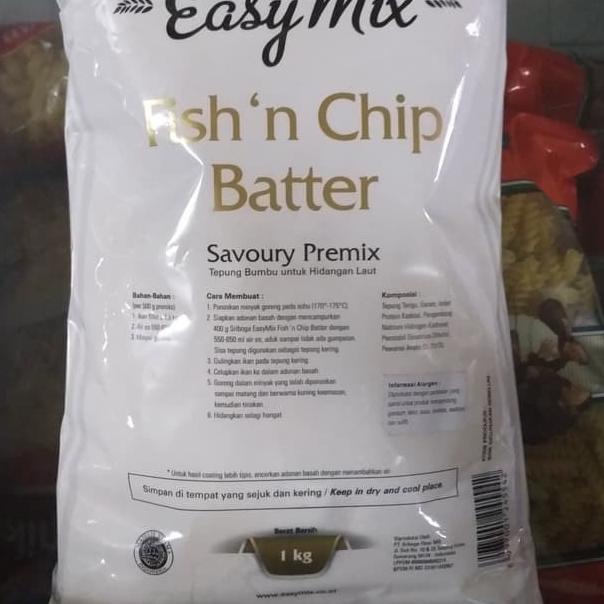 

Star sriboga easymix fish and chip batter 1kg fish n chip premix !