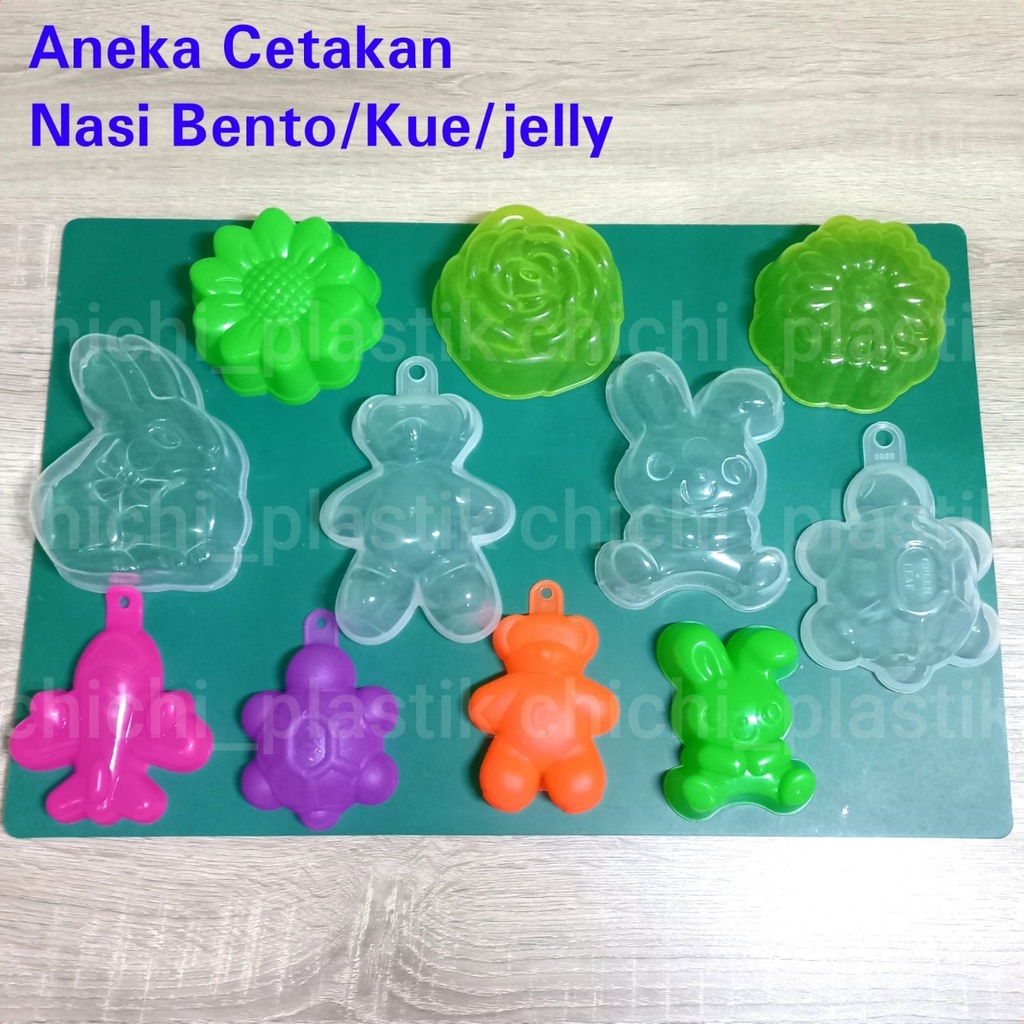 Cetakan nasi bento nasi kotak bolu kue agar jelly karakter