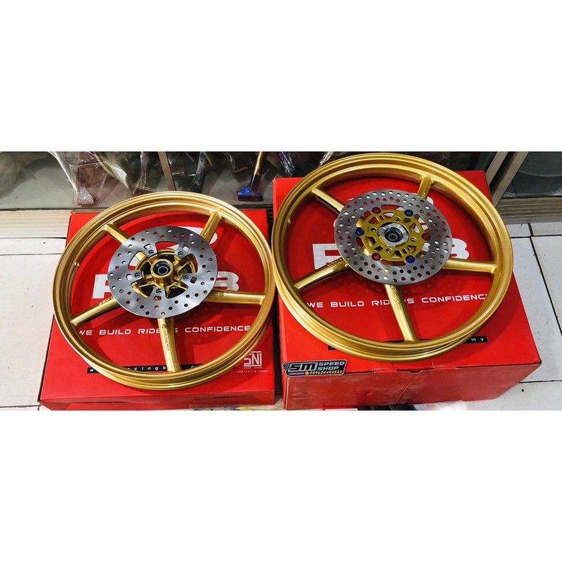 Velg RCB SP 522 MX-King PNP Ninja R-RR-SS Komplit Ukuran Velg 160/160-17