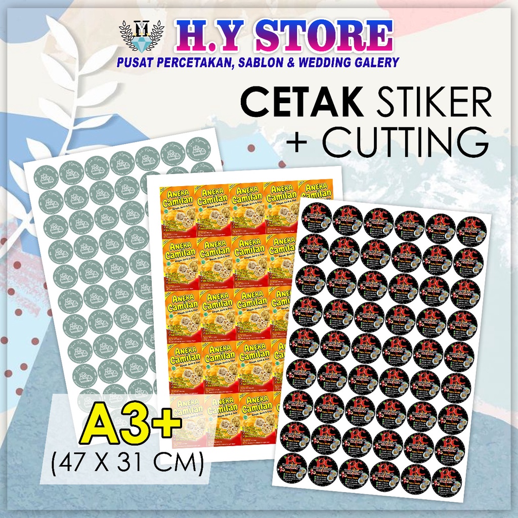 

Cetak Stiker Bontax Ukuran A3+