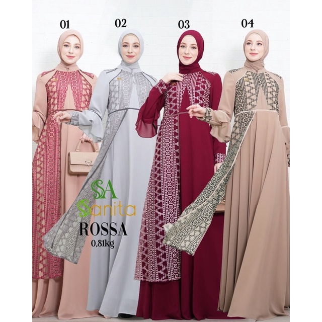 Rossa Dress ori by Sanita