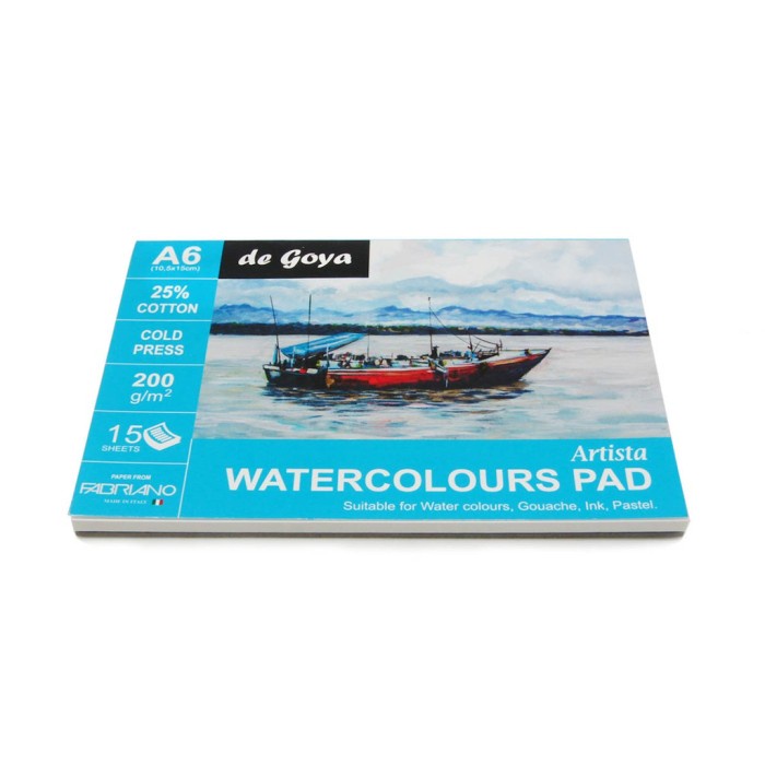 

Spesial De Goya Water Color Pad A6 Cp 200G. Kertas Cat Air. Trendi