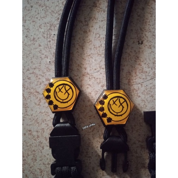 

lanyard id card tactical logo blink 182