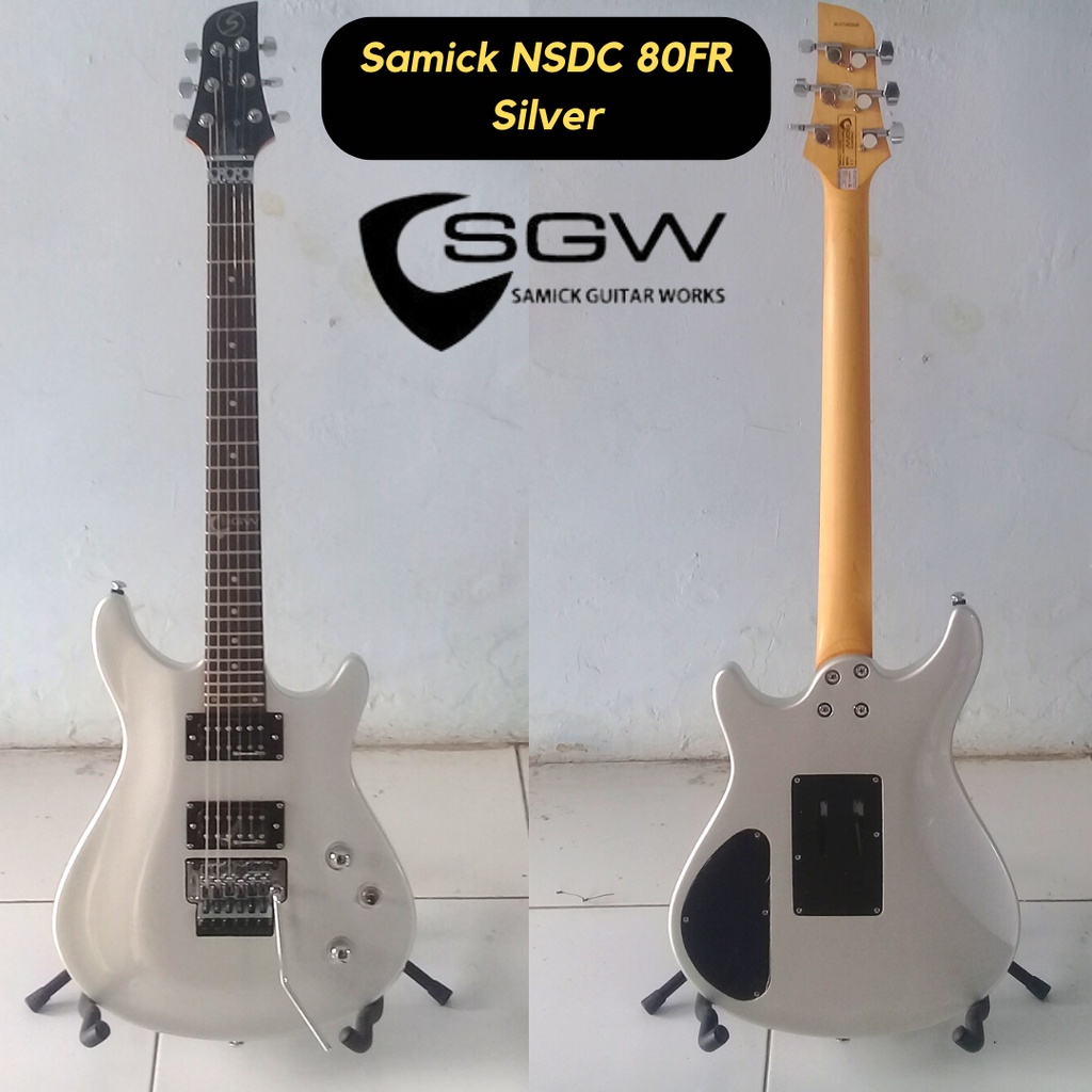 Samick Guitar Work NSDC 80FRB Silver