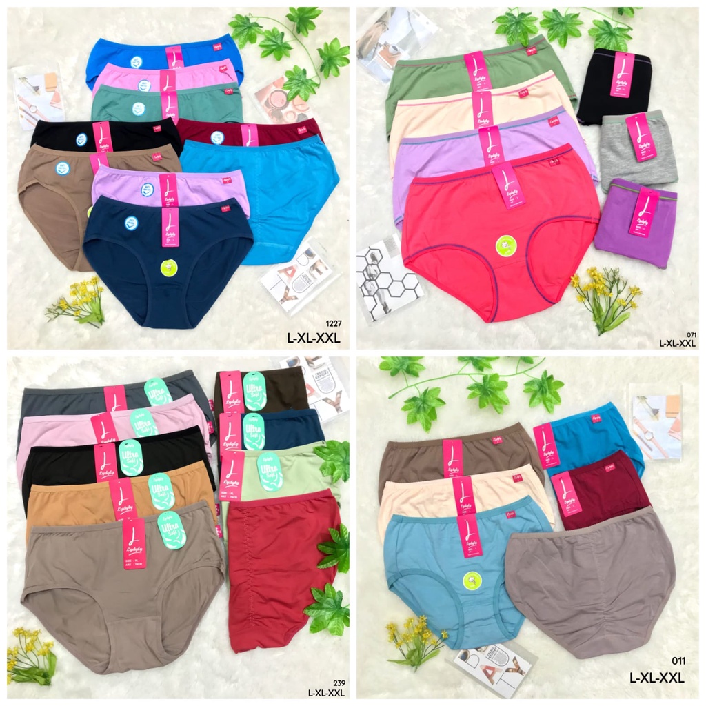 RVC75 - LYDYLY Celana Dalam Wanita M L XL XXL CD Cewek Underwear Import Murah Pakaian Dalam Dewasa K