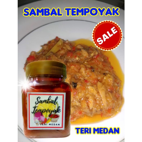 

SAMBAL TEMPOYAK TERI MEDAN/SAMBAL DURIAN TERI MEDAN 200gr