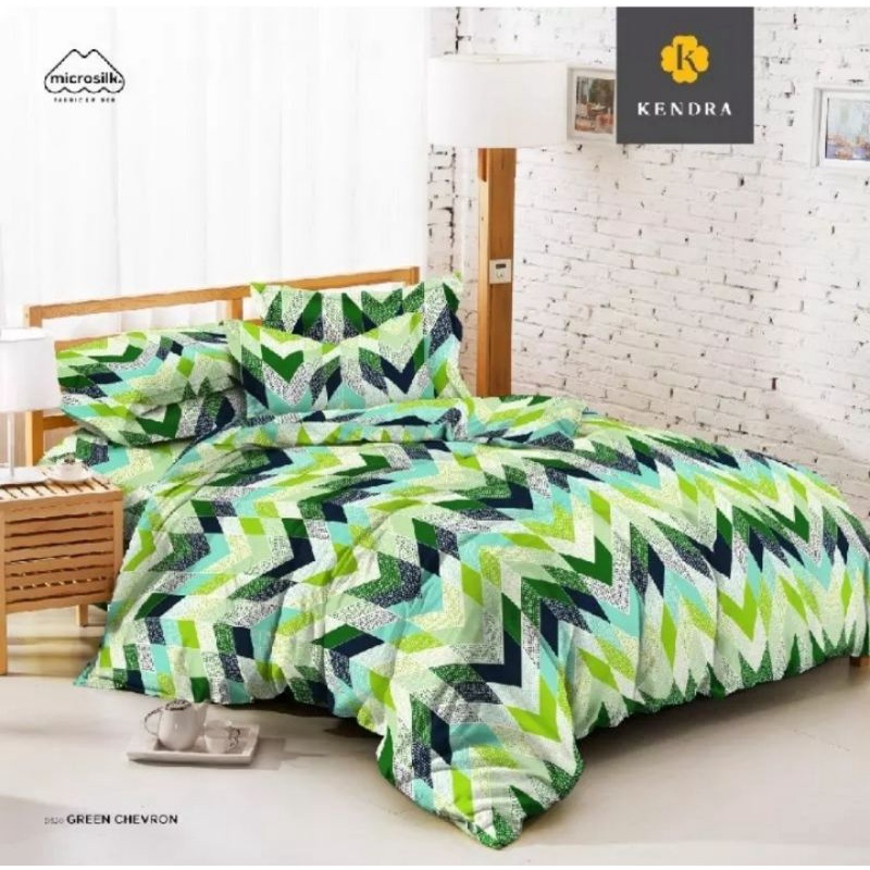 Kendra Sprei London Kendra London 180 sprei kendra England 180 sprei kendra Green Cevron king size s