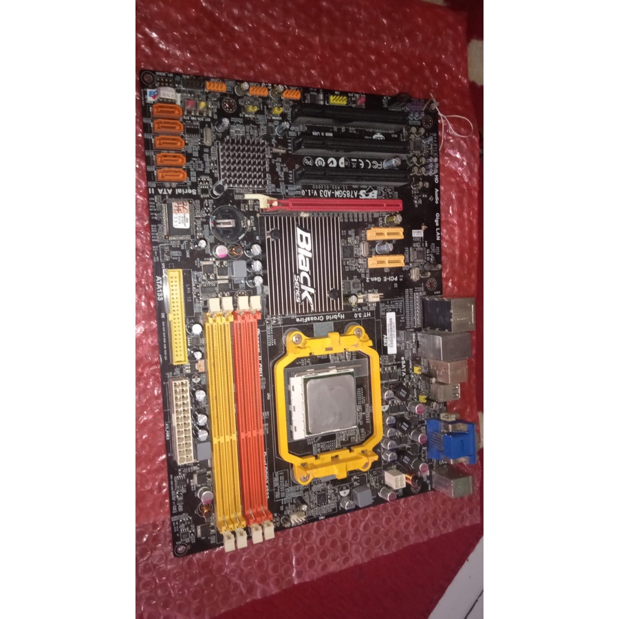 mobo ecs A785GM-AD3 + procie amd athlon II 250 3.0Ghz socket am3