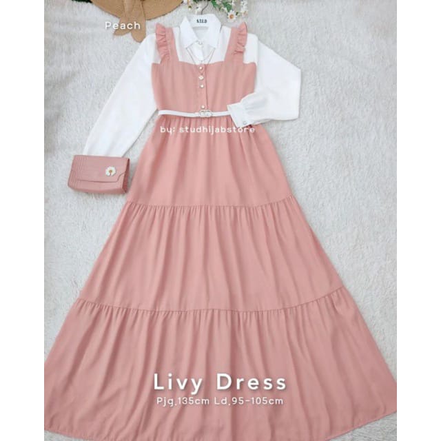 Livy dress | gamis remaja | gamis kekinian