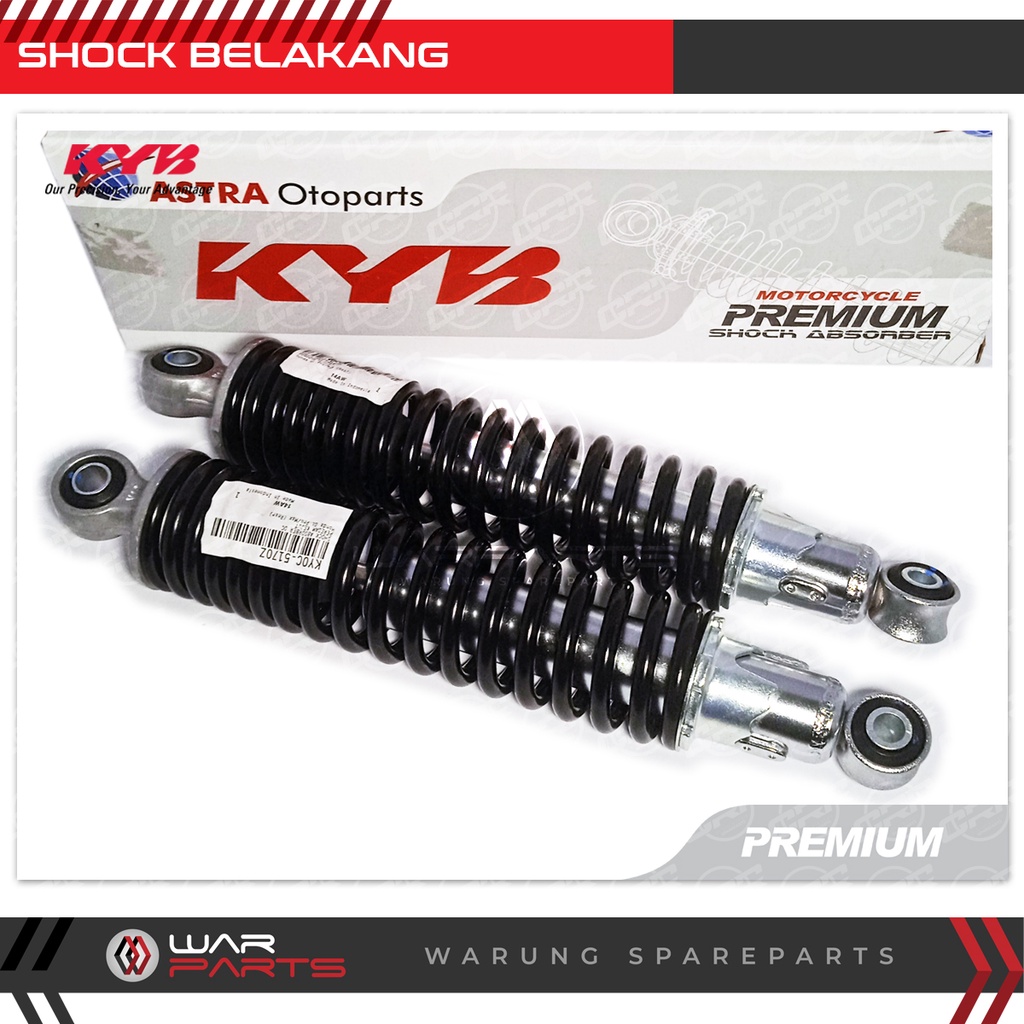 Shockbreaker Sok Belakang KYB 310MM GLPro GL Pro GL Max GL 100 RX King Megapro CB Tiger Verza Tipe K