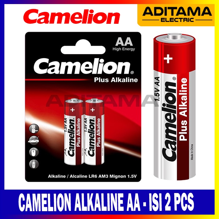 CAMELION BATERAI ALKALINE AA A2 BP2/ BATERAI ALKALINE CAMELION A2 BP2