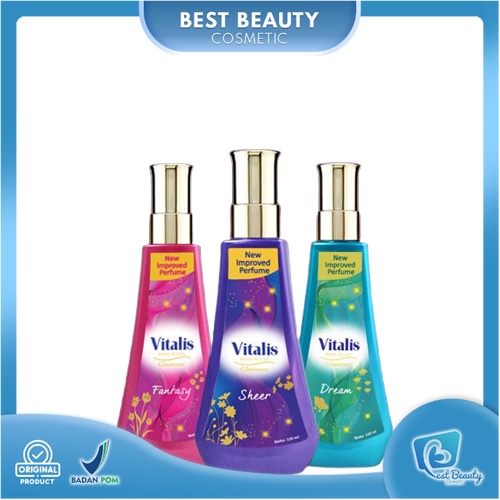 ★ BB ★ Vitalis Body Scent Glamour 120ml - Parfum Wanita