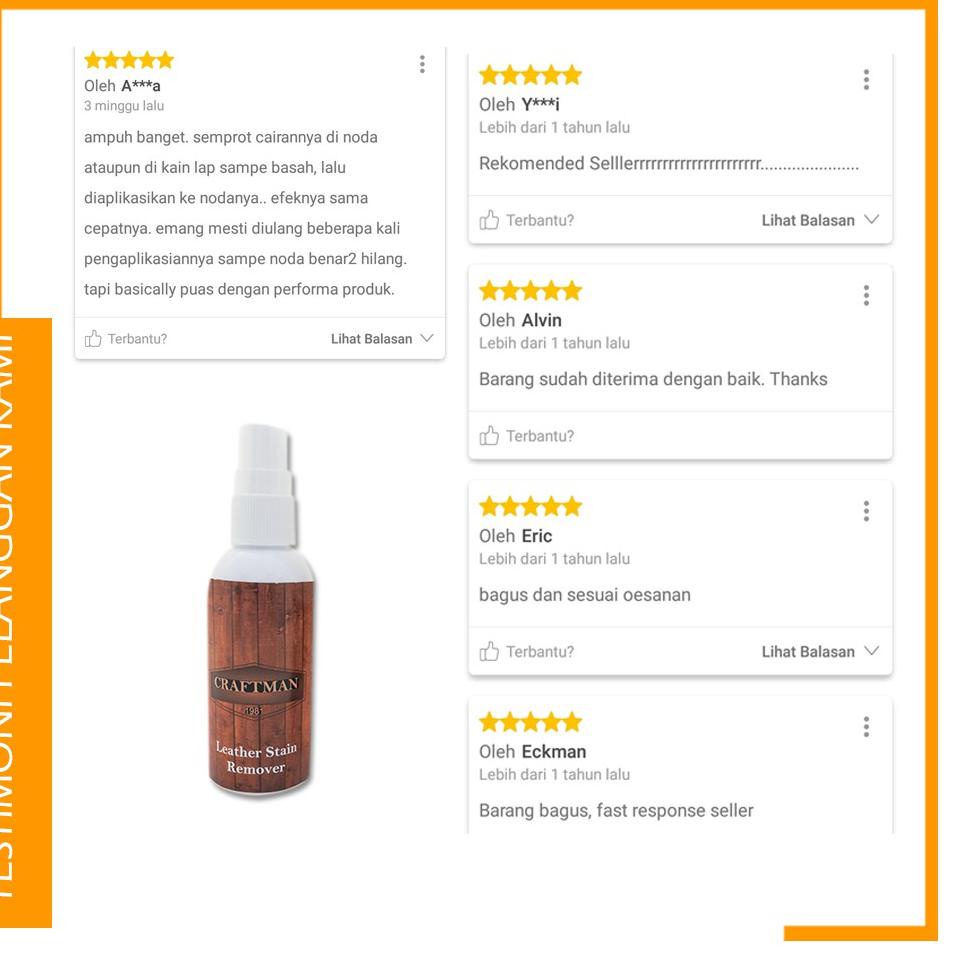 

PROMO MURAH Leather Stain REMOVER (penghapus noda kulit) Untuk Perawatan Sepatu dan Tas ღ 885