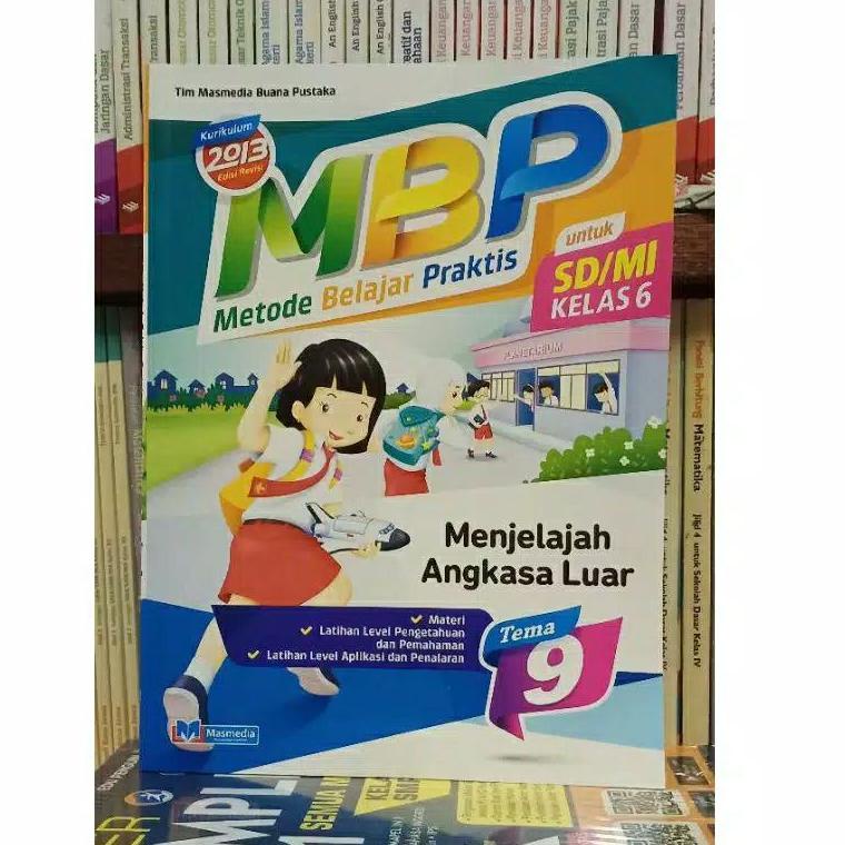 ₮ Buku MBP SD kelas 6 Tema 1-9 Masmedia ぷ