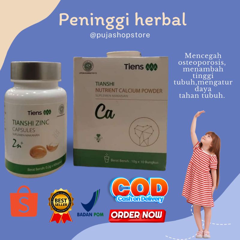 (Oreginal)Paket peninggi badan, menambah berat badan