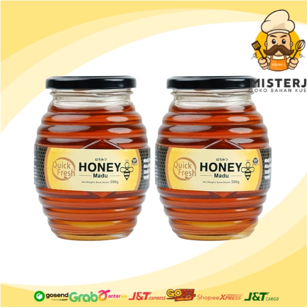 

Quick Fresh Madu 500gr + BUBBLE WRAP | 1 Pcs | Madu Murni | Quick Fresh Honey
