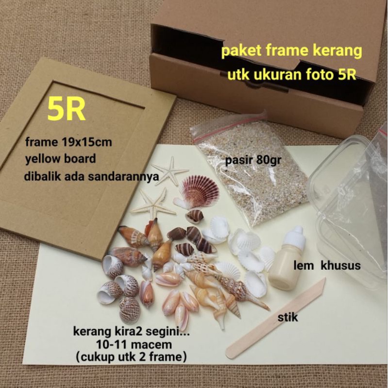 paket kerang mix dan pasir natural utk prakarya botol hias message in a bottle