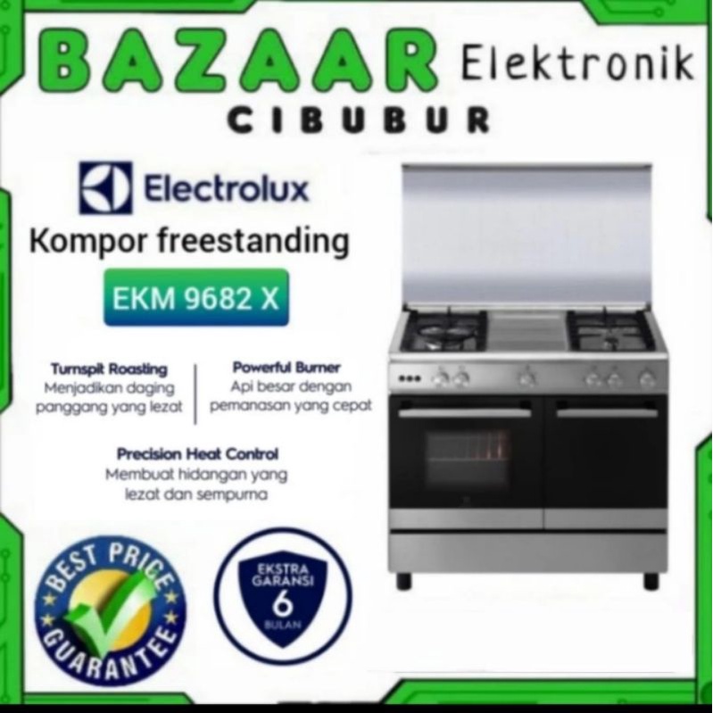 KOMPOR FREESTANDING ELECTROLUX EKM 9682X / EKM9682X