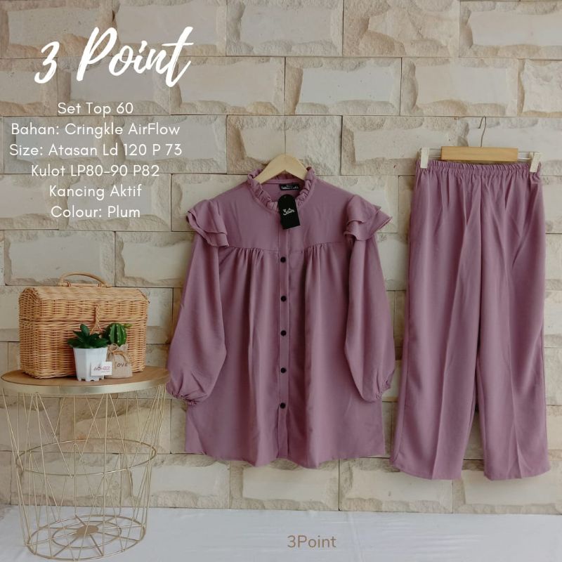 Setelan Top 60 By 3Point 3 Point