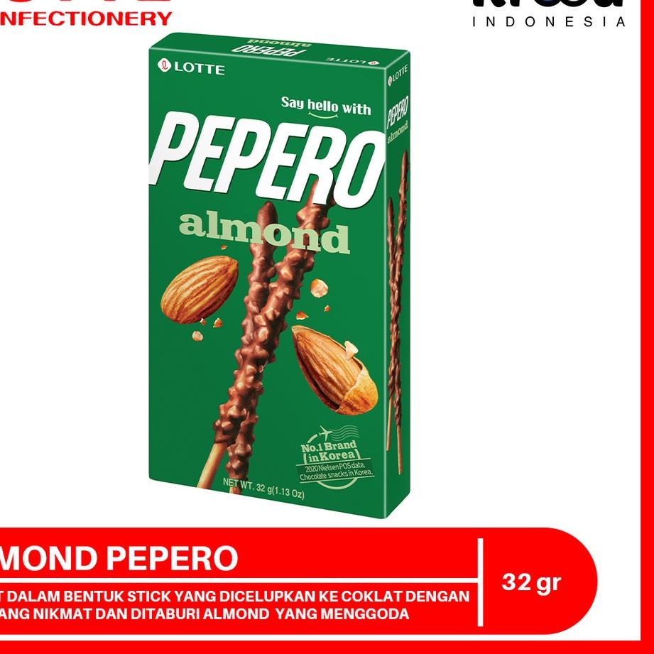 

artD8p3O--Lotte Confectionery Pepero Almond 32g