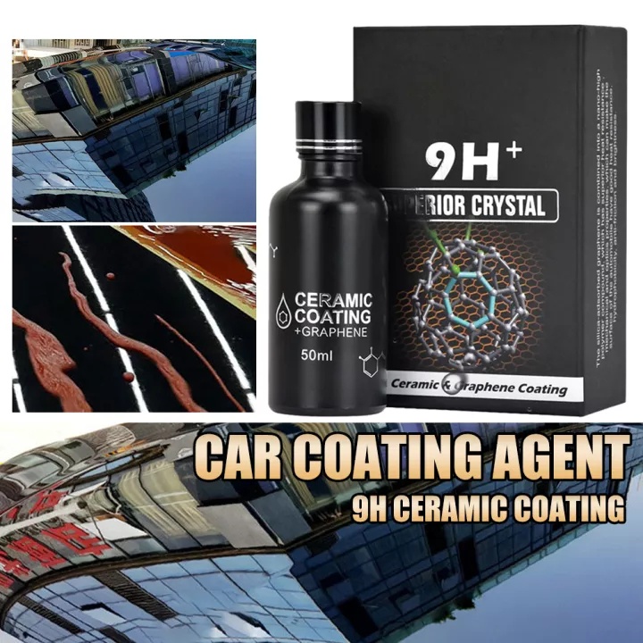 Ceramic Coating Mobil Crystal Diamond Graphene Coating 50ml - 9H+