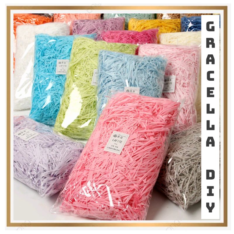 

Kertas serut warna / kertas cacah isian hampers