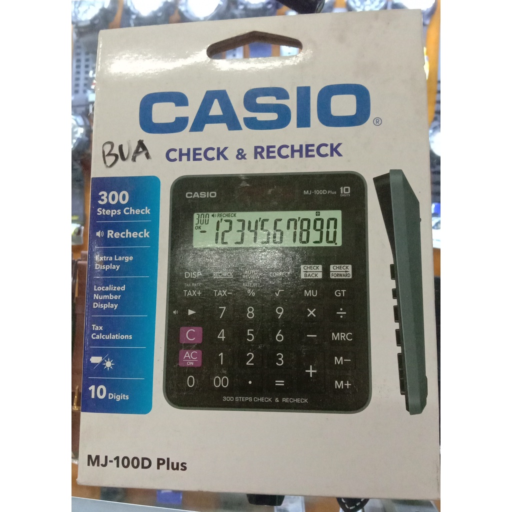 

KALKULATOR CASIO TAYPE MJ 100D PLUS 10 DIGITS