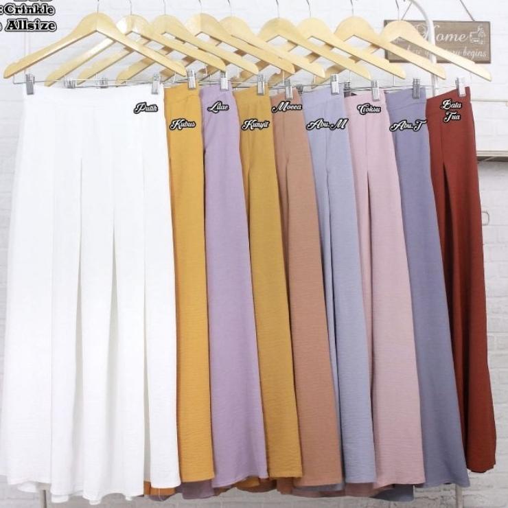 Sale Rok rempel lipit lipit premium import