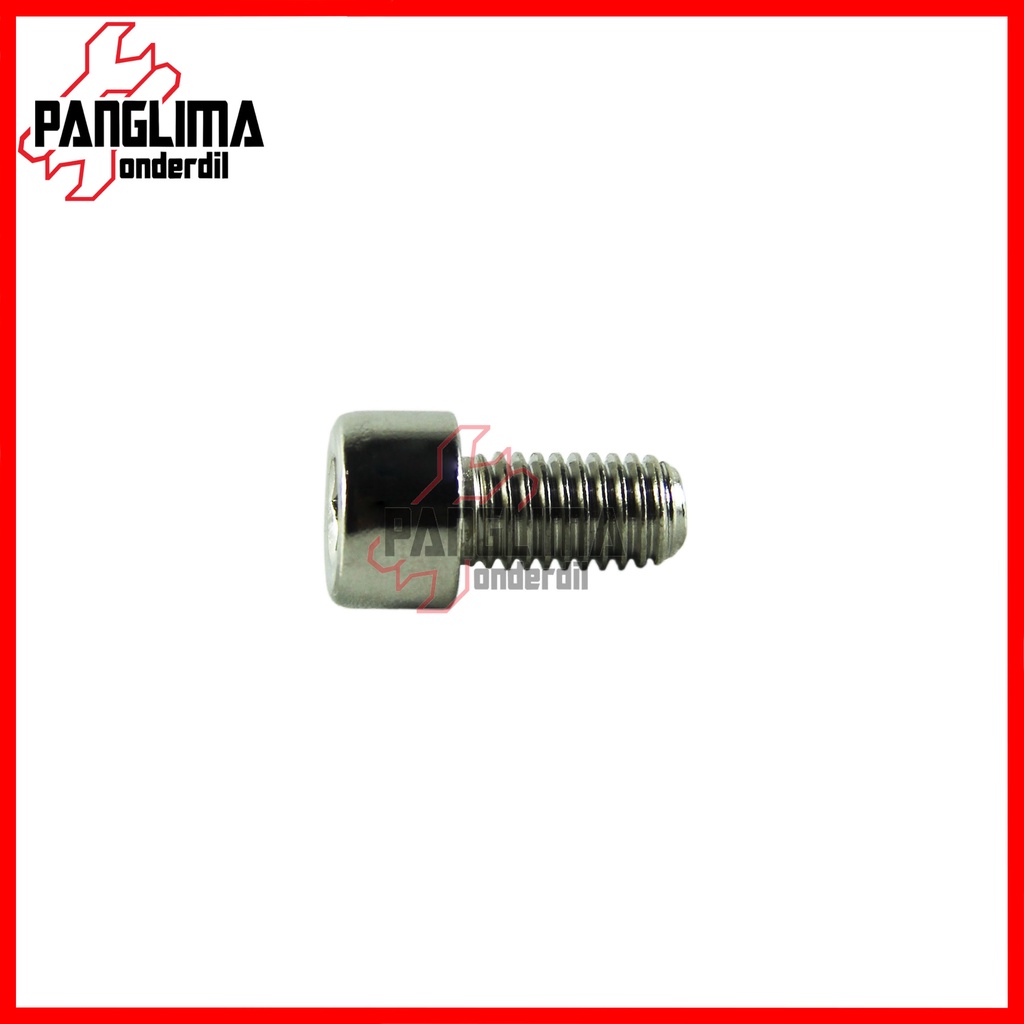 Baut L-L6 8x15-8X15-M 8 x 15 Kunci-K 5 P-Pitch 1.25 Baud-Bolt