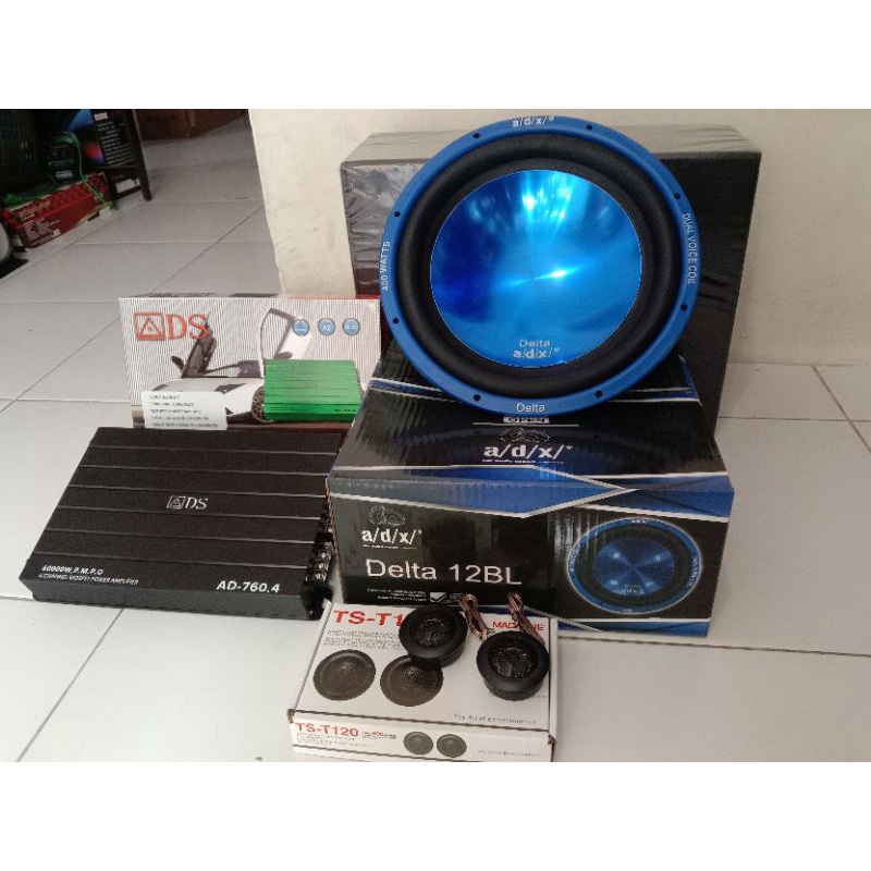 Paket Audio Mobil ADX Delta