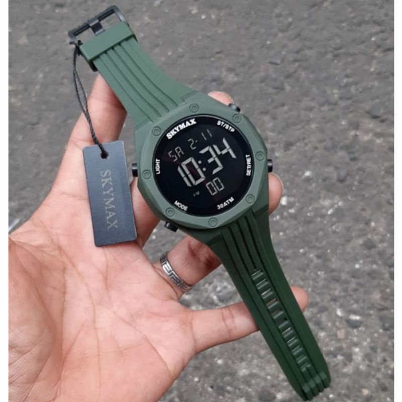 Jam Tangan Skymax Terlaris Digital Tahan Air Waterproof 30M