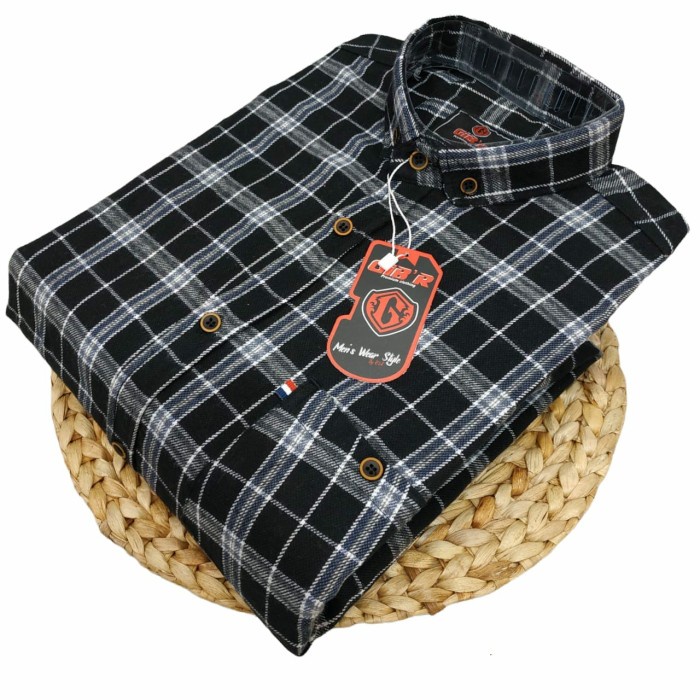 KEMEJA PRIA Kemeja flanel pria lengan pendek size jumbo XXL XXXL XXXXL serdiola - son05, XXXL MOTIF 