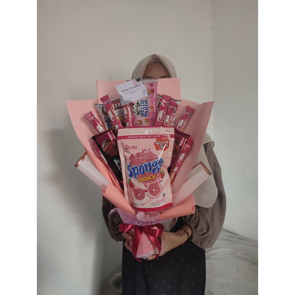 

Bucket BESAR BOGOR DRAMAGA Buket Snack buket wisuda sidang hadiah wisuda bouquet hadiah sempro bingkisan ultah