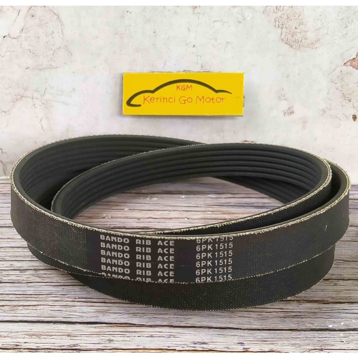 BANDO VAN BELT 6PK 1515 RIB BELT TALI KIPAS 6PK-1515 FAN BELT ALUR