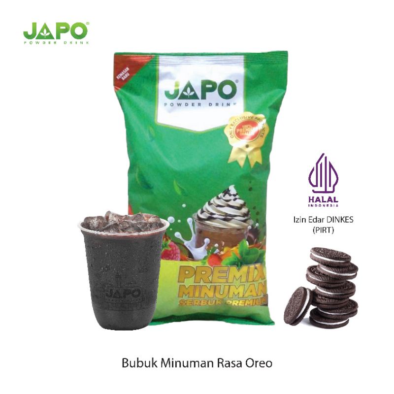 

[JAPO] Serbuk Minuman -- Oreo (1000gr / 1kg)